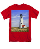 Great Point Lighthouse Nantucket Massachusetts - Men's T-Shirt  (Regular Fit)