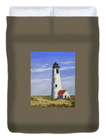 Great Point Lighthouse Nantucket Massachusetts - Duvet Cover