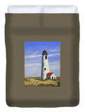 Great Point Lighthouse Nantucket Massachusetts - Duvet Cover