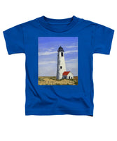 Great Point Lighthouse Nantucket Massachusetts - Toddler T-Shirt