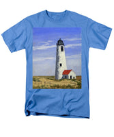 Great Point Lighthouse Nantucket Massachusetts - Men's T-Shirt  (Regular Fit)