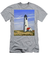 Great Point Lighthouse Nantucket Massachusetts - T-Shirt