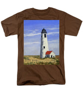 Great Point Lighthouse Nantucket Massachusetts - Men's T-Shirt  (Regular Fit)