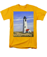 Great Point Lighthouse Nantucket Massachusetts - Men's T-Shirt  (Regular Fit)