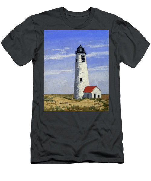 Great Point Lighthouse Nantucket Massachusetts - T-Shirt