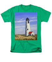 Great Point Lighthouse Nantucket Massachusetts - Men's T-Shirt  (Regular Fit)