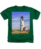 Great Point Lighthouse Nantucket Massachusetts - Kids T-Shirt