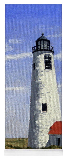 Great Point Lighthouse Nantucket Massachusetts - Yoga Mat