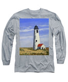 Great Point Lighthouse Nantucket Massachusetts - Long Sleeve T-Shirt