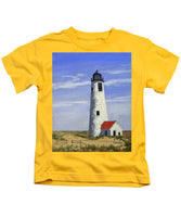 Great Point Lighthouse Nantucket Massachusetts - Kids T-Shirt