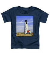 Great Point Lighthouse Nantucket Massachusetts - Toddler T-Shirt
