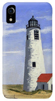 Great Point Lighthouse Nantucket Massachusetts - Phone Case