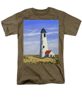 Great Point Lighthouse Nantucket Massachusetts - Men's T-Shirt  (Regular Fit)