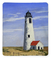 Great Point Lighthouse Nantucket Massachusetts - Blanket