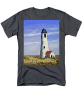 Great Point Lighthouse Nantucket Massachusetts - Men's T-Shirt  (Regular Fit)