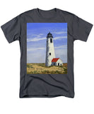 Great Point Lighthouse Nantucket Massachusetts - Men's T-Shirt  (Regular Fit)