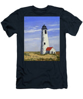 Great Point Lighthouse Nantucket Massachusetts - T-Shirt