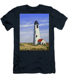 Great Point Lighthouse Nantucket Massachusetts - T-Shirt