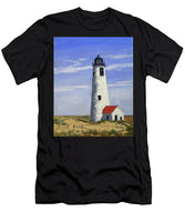 Great Point Lighthouse Nantucket Massachusetts - T-Shirt