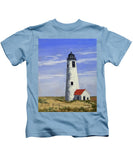 Great Point Lighthouse Nantucket Massachusetts - Kids T-Shirt