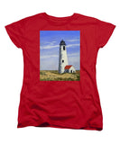 Great Point Lighthouse Nantucket Massachusetts - Women's T-Shirt (Standard Fit)