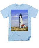 Great Point Lighthouse Nantucket Massachusetts - Men's T-Shirt  (Regular Fit)