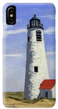 Great Point Lighthouse Nantucket Massachusetts - Phone Case