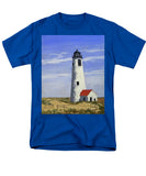 Great Point Lighthouse Nantucket Massachusetts - Men's T-Shirt  (Regular Fit)