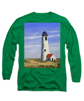 Great Point Lighthouse Nantucket Massachusetts - Long Sleeve T-Shirt