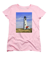 Great Point Lighthouse Nantucket Massachusetts - Women's T-Shirt (Standard Fit)