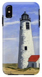 Great Point Lighthouse Nantucket Massachusetts - Phone Case