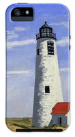 Great Point Lighthouse Nantucket Massachusetts - Phone Case