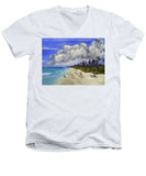 Naples Beach - Men's V-Neck T-Shirt