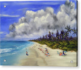 Naples Beach - Acrylic Print