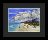 Naples Beach - Framed Print
