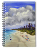 Naples Beach - Spiral Notebook