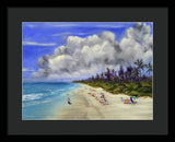 Naples Beach - Framed Print