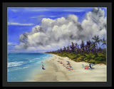 Naples Beach - Framed Print