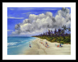 Naples Beach - Framed Print