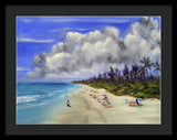 Naples Beach - Framed Print