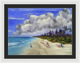 Naples Beach - Framed Print