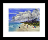 Naples Beach - Framed Print