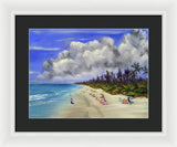 Naples Beach - Framed Print