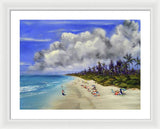 Naples Beach - Framed Print