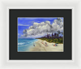 Naples Beach - Framed Print