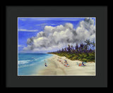 Naples Beach - Framed Print