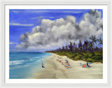 Naples Beach - Framed Print