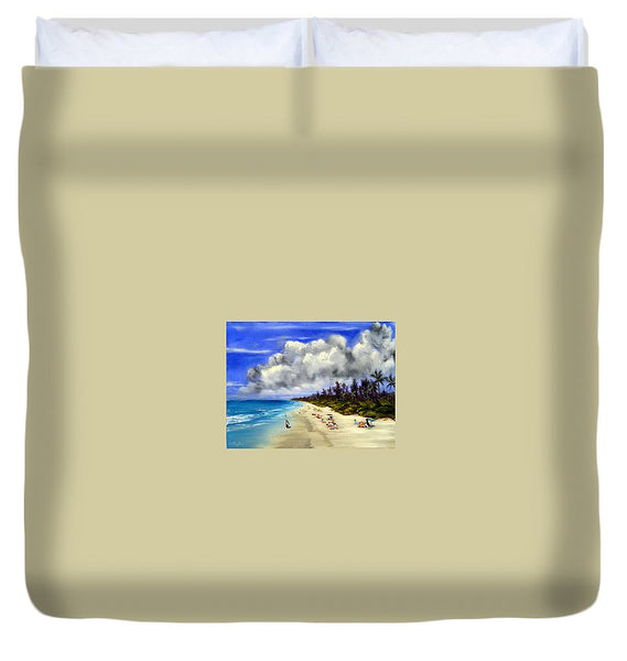 Naples Beach Naples Florida - Duvet Cover