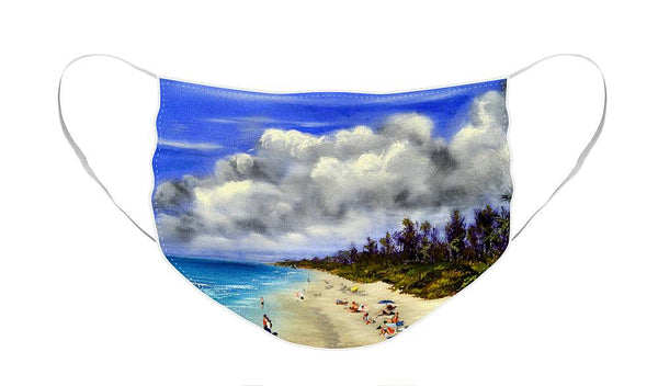Naples Beach Naples Florida - Face Mask