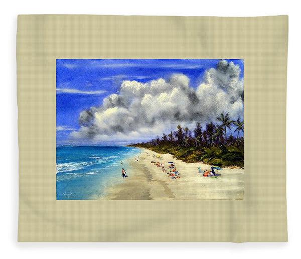 Naples Beach Naples Florida - Blanket